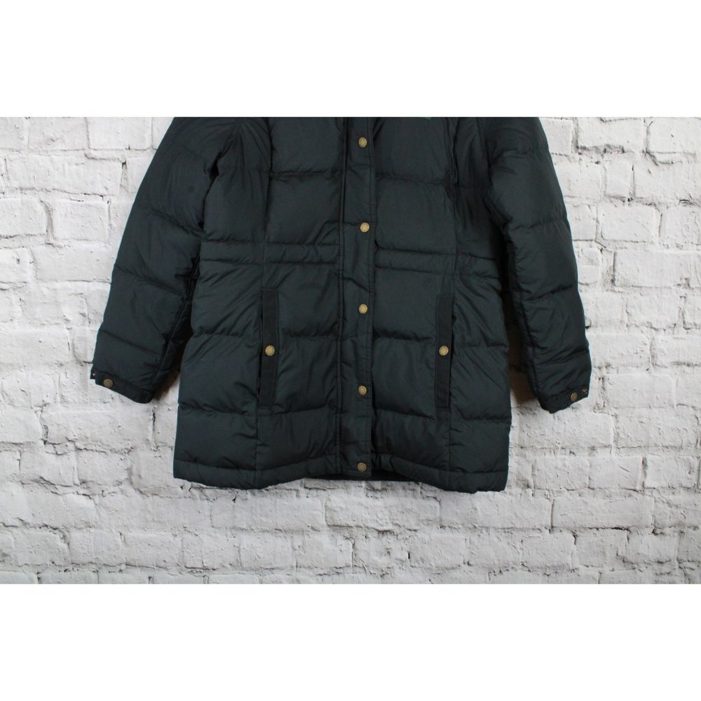 LL Bean Mountain Classic Down Sherpa-Lined Zippered Hooded Parka S Pet - Picture 3 of 10